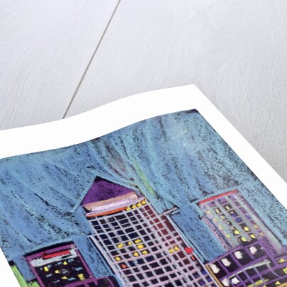 Canary Wharf in London Docklands by Frances Treanor