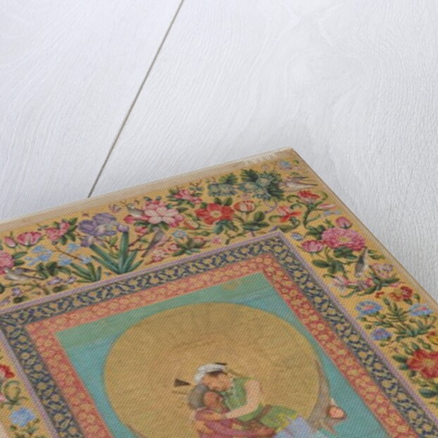 Allegorical representation of Emperor Jahangir and Shah Abbas of Persia by Abu'l Hasan