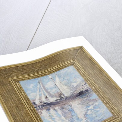 Drying Sails, c.1900 by John Henry Twachtman