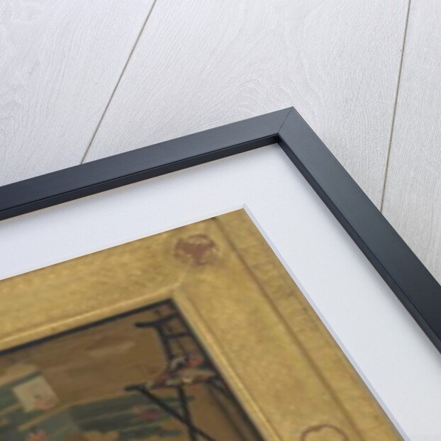 Caprice in Purple and Gold: The Golden Screen, 1864 by James Abbott McNeill Whistler