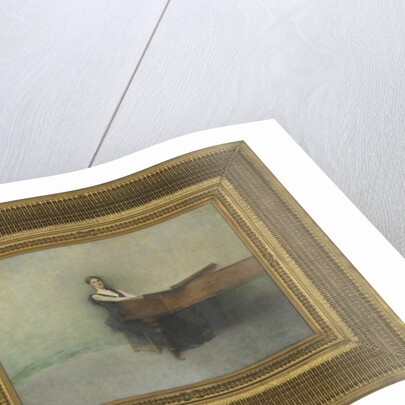 The Piano, 1891 by Thomas Wilmer Dewing