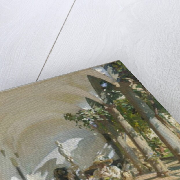 Breakfast in the Loggia, 1910 by John Singer Sargent