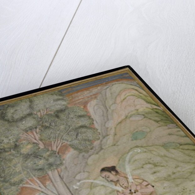 Gauri Ragini, Manuscript folio, late 18th century by Indian School