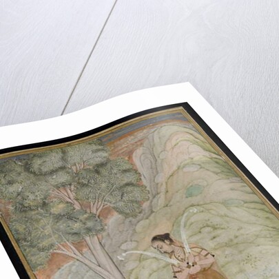 Gauri Ragini, Manuscript folio, late 18th century by Indian School