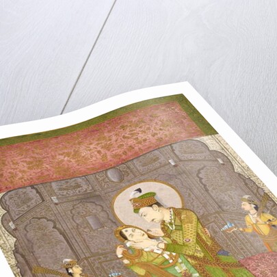 A prince and his consort, c.1790 by Indian School