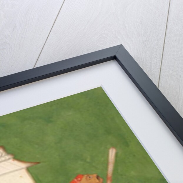 A woman gazing at a warrior, c.1680 by Indian School