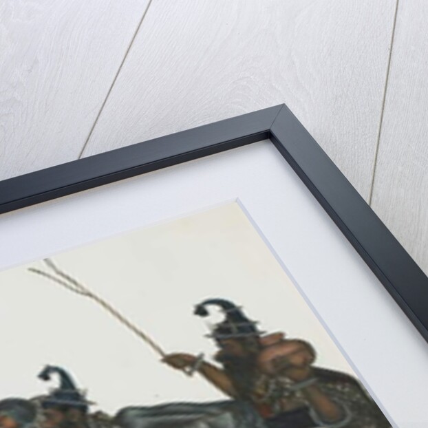 Akali Sikhs on the March, c.1850 by Indian School