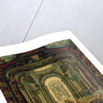 The Teatro Reale in Turin by Pietro Domenico Oliviero