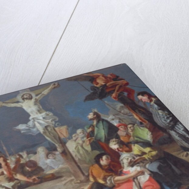 The Crucifixion, 1724-25 by Giovanni Battista (1696-1770) Tiepolo