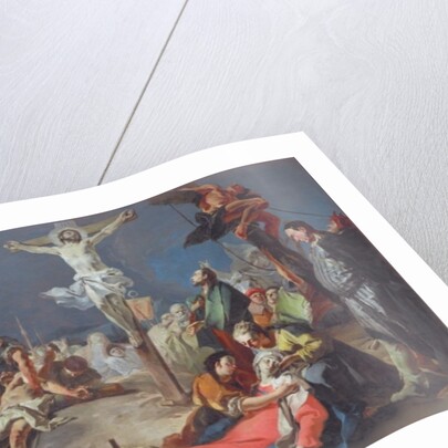 The Crucifixion, 1724-25 by Giovanni Battista (1696-1770) Tiepolo