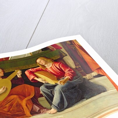 The angel musicians by Alvise & Basaiti Marco Vivarini