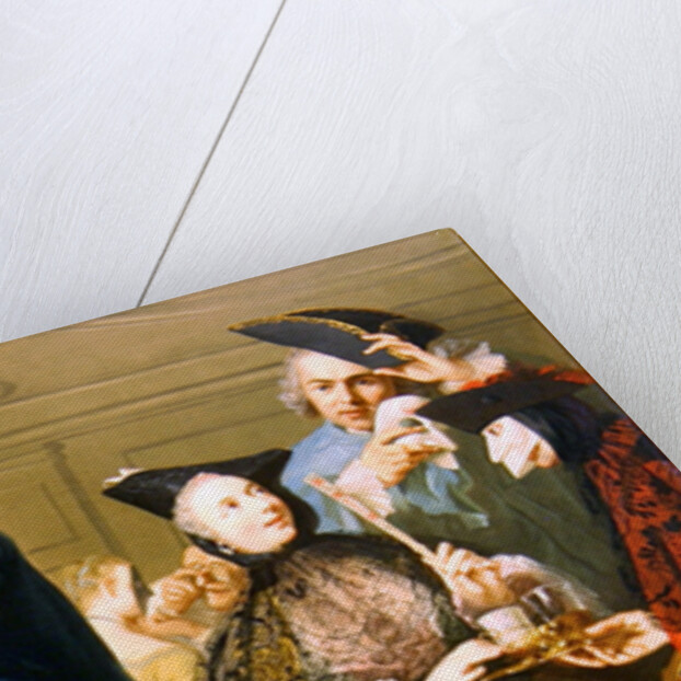 Gamblers in the Foyer by Johann Heinrich Tischbein