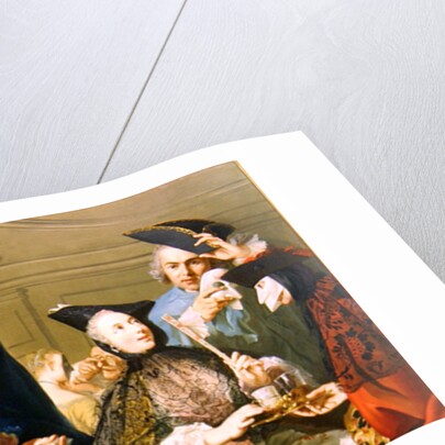 Gamblers in the Foyer by Johann Heinrich Tischbein