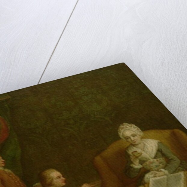 Adriana Giustinian Barbarigo and her Son Gerolamo Ascanio, c.1776-79 by Pietro Longhi