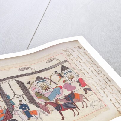 Stop at the Caravan Seraglio by School Persian