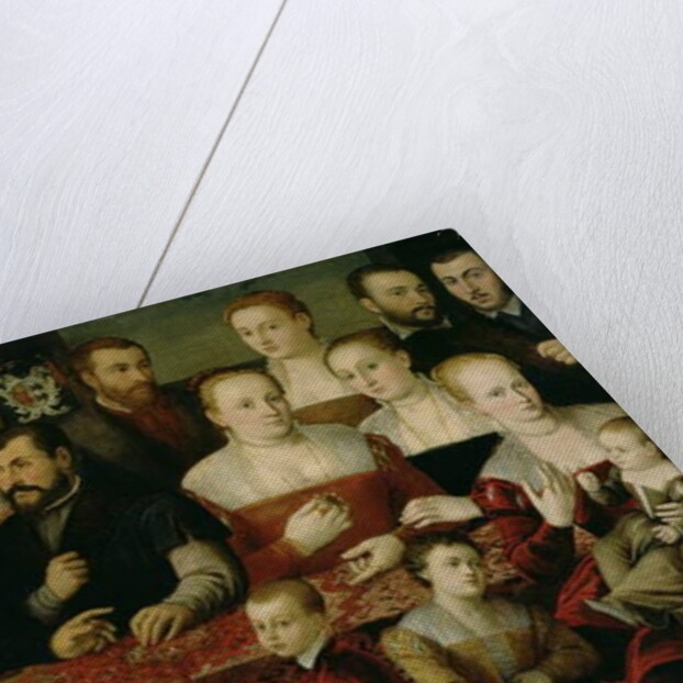 Portrait of a Large Family by Cesare Vecellio