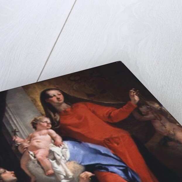 Madonna of the Rosary by Giovanni Battista Tiepolo