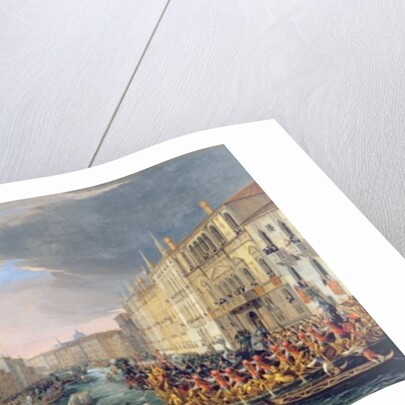Regatta Held in Honour of Frederick VI of Denmark 1709 by Luca Carlevaris