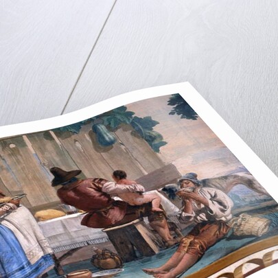 Peasant Family at Table by Giandomenico (1727-1804) Tiepolo