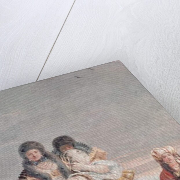 A Winter Stroll by Giandomenico Tiepolo