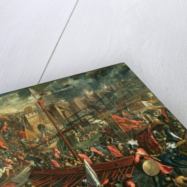 The Taking of Constantinople by Palma Il Giovane