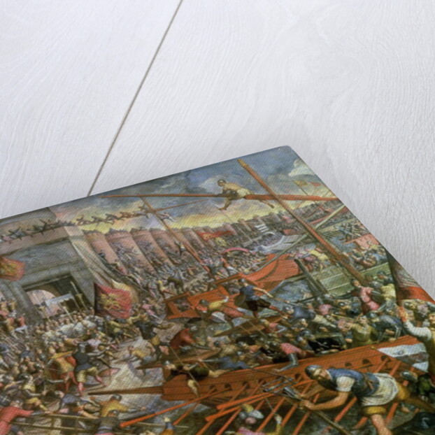 The Capture of Constantinople in 1204, 1580 by Jacopo Robusti Tintoretto