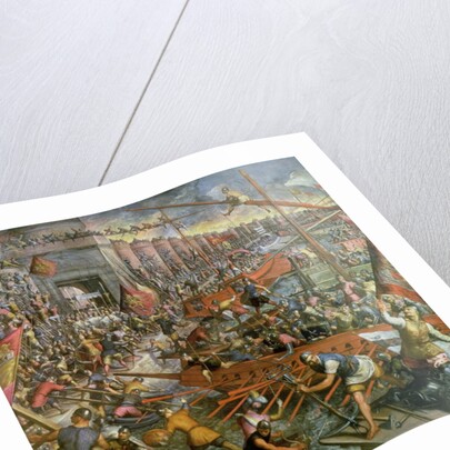 The Capture of Constantinople in 1204, 1580 by Jacopo Robusti Tintoretto