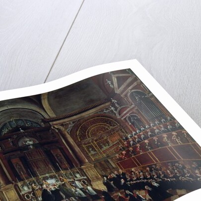 The Investiture of a Monarch in San Lorenzo by Gabriele Bella