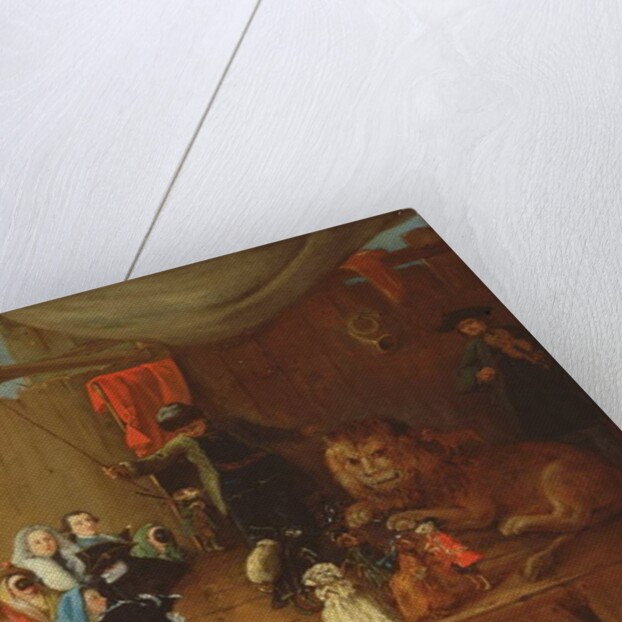 The Lion's Cage, as seen in Venice in the Carnival of 1765 by Pietro Longhi