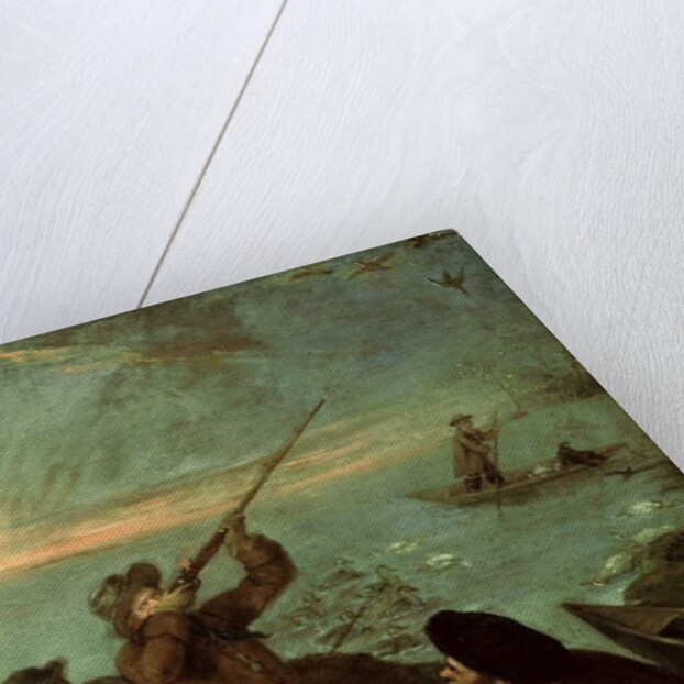 Hunters Shooting at Ducks by Pietro Longhi