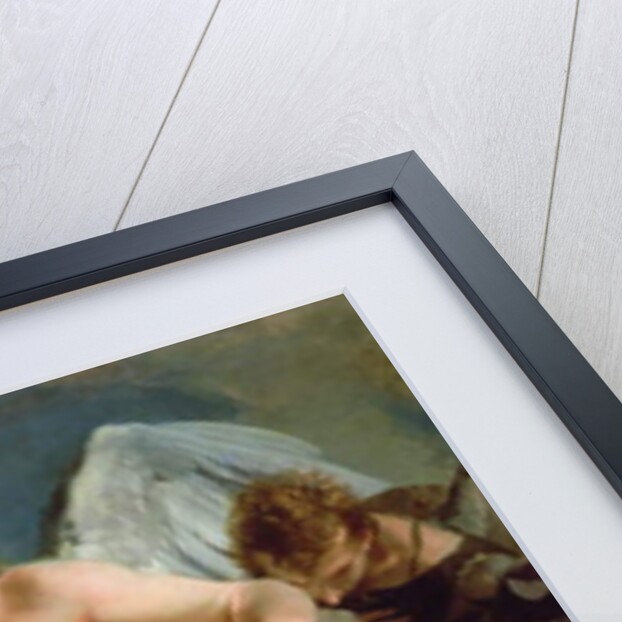 Abraham and the Three Angels by Giovanni Battista (1696-1770) Tiepolo