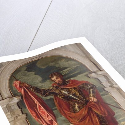 St. Demetrius and a Donor from the Ghisi Family by Jacopo Robusti Tintoretto