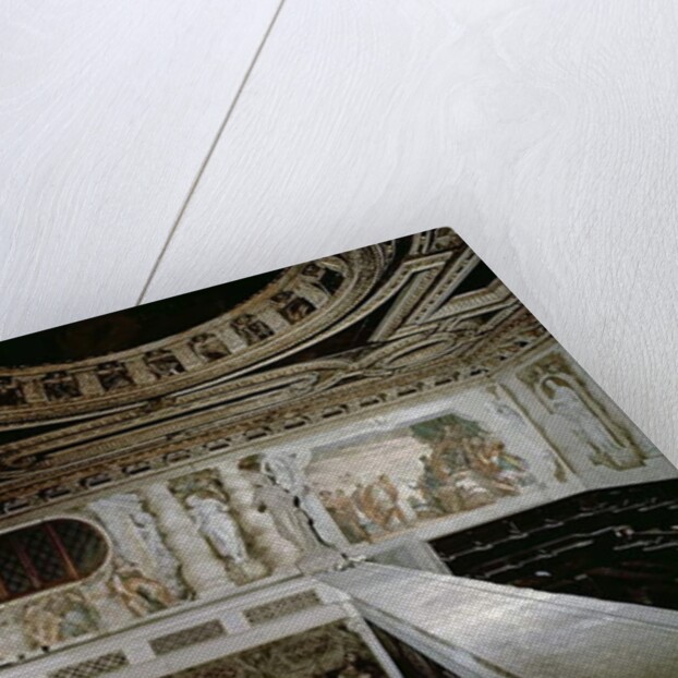 St. Sebastian before the Emperor, his Martyrdom amd three Sibyls, frescos from the gallery by Veronese