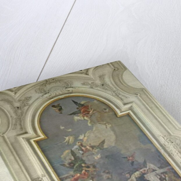 The Institution of the Rosary by St. Dominic by Giovanni Battista (1696-1770) Tiepolo