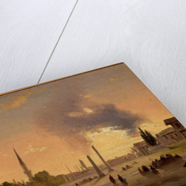 The Racecourse at Constantinople by Ippolito Caffi