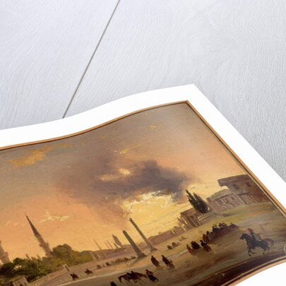 The Racecourse at Constantinople by Ippolito Caffi