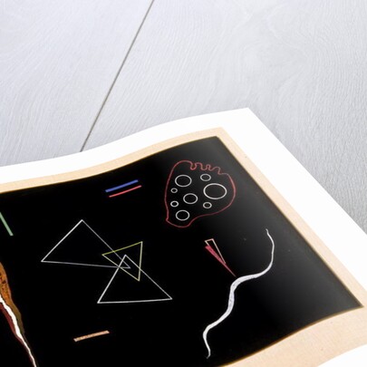 Three Triangles, 1938 by Wassily Kandinsky