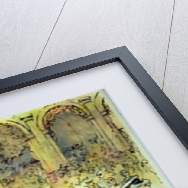 Famous Faces Outside Florian's in the Piazza San Marco, Venice, c.1990 by George Adamson