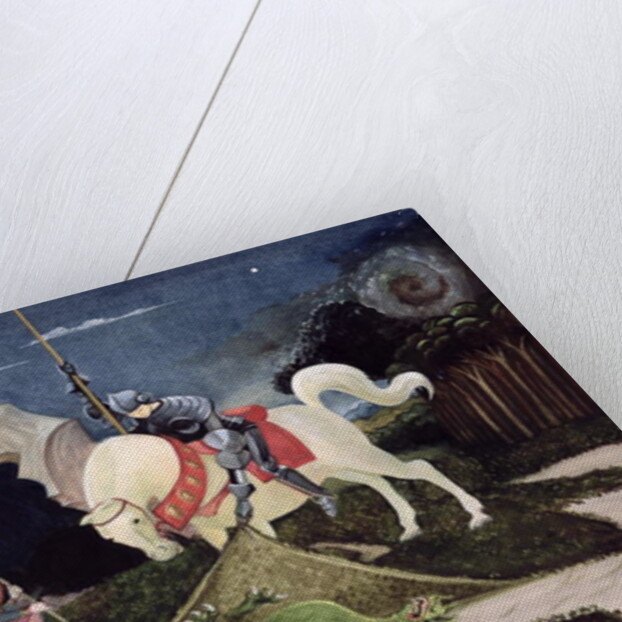 St. George and the Dragon, Five Minutes Later by George Adamson