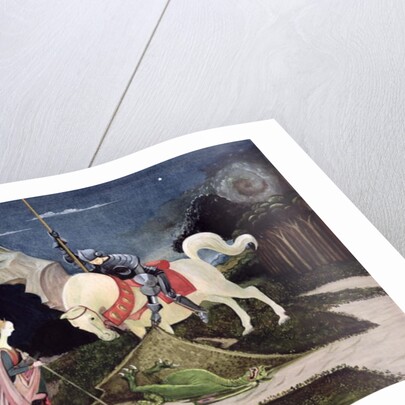 St. George and the Dragon, Five Minutes Later by George Adamson