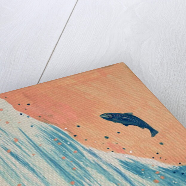 Salmon Leap by George Adamson