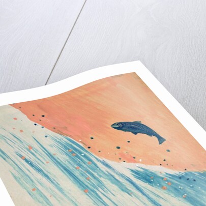 Salmon Leap by George Adamson