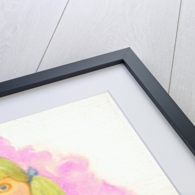 Little Girl with Bow, 1970s by George Adamson