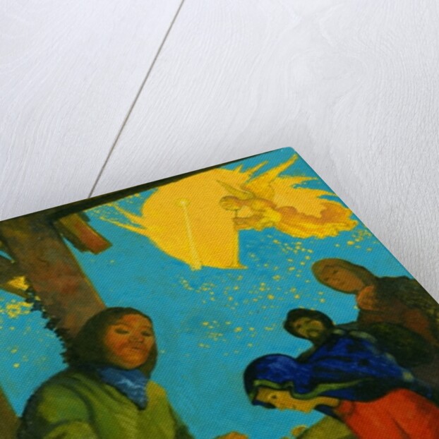 Nativity Scene, 1973 by George Adamson