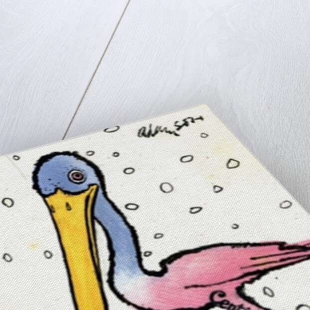 Stork with Calibrated Shanks, 1970s by George Adamson