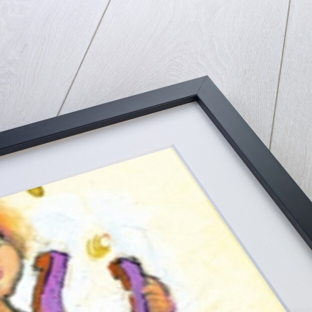 Girl bringing luck and success by George Adamson