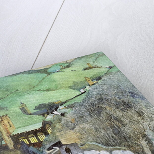 Sheep on the Road by George Adamson