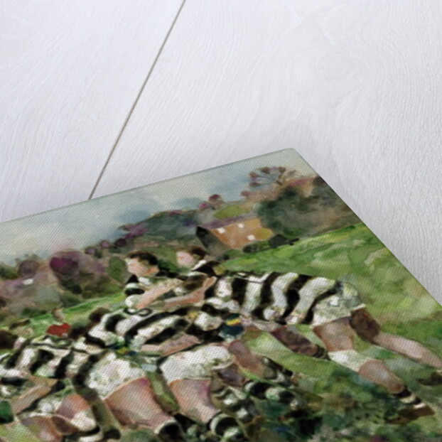 A Rugby Match, 1989 by Gareth Lloyd Ball