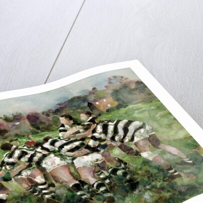 A Rugby Match, 1989 by Gareth Lloyd Ball