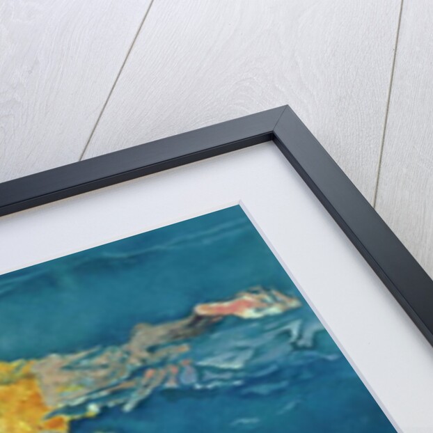 Swimmer in Yellow, 1990 by Gareth Lloyd Ball